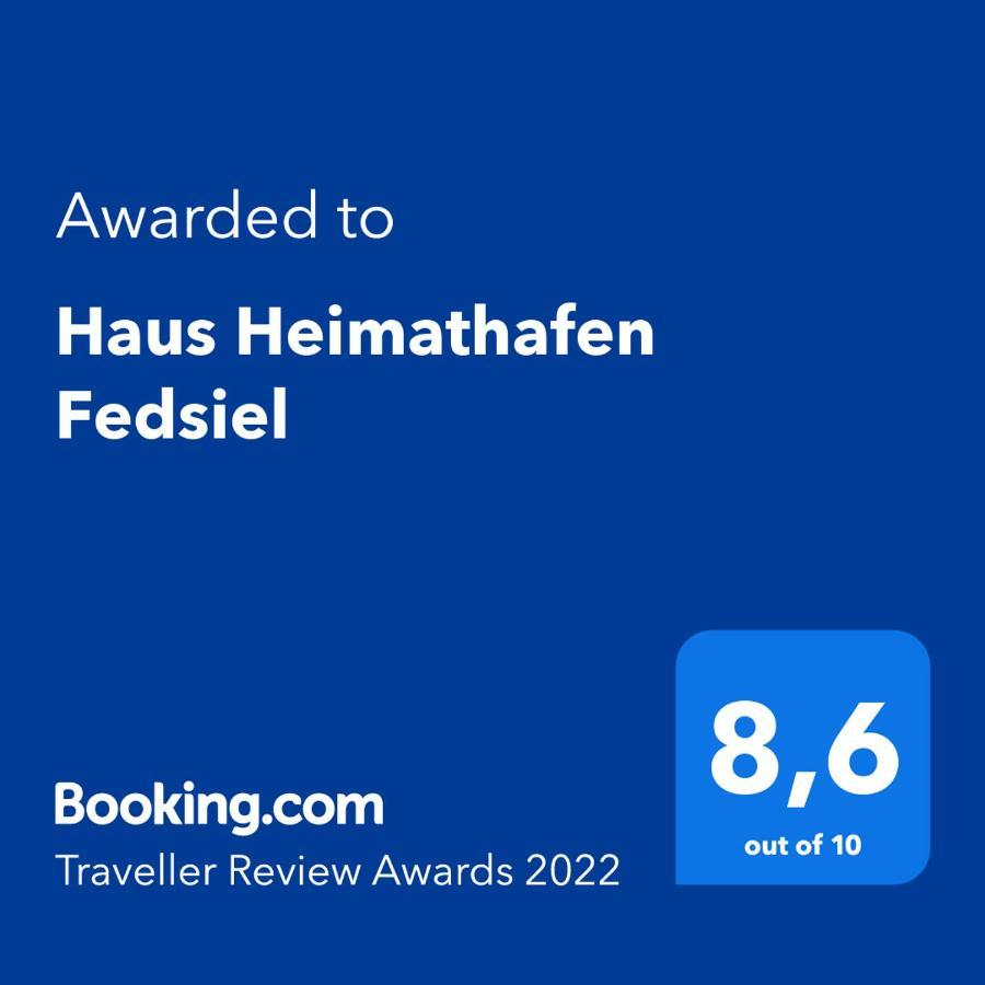 Haus Heimathafen Fedsiel Vila Butjadingen Exterior foto